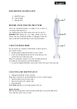 Preview for 2 page of SAPIRHOME SP-1112-A Instruction Manual