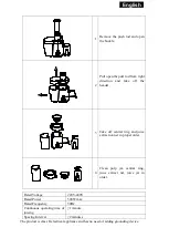 Preview for 8 page of SAPIRHOME SP-1160-P Instruction Manual