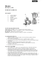 Preview for 3 page of SAPIRHOME SP-1162-C, CST Instruction Manual