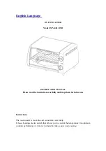 Предварительный просмотр 1 страницы SAPIRHOME SP-1441-NSB Instruction Manual