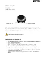 SAPIRHOME SP-1445-B Instruction Manual preview