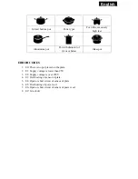 Предварительный просмотр 4 страницы SAPIRHOME SP-1445-K Instruction Manual