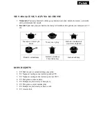 Preview for 8 page of SAPIRHOME SP-1445-K Instruction Manual