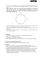 Предварительный просмотр 4 страницы SAPIRHOME Z-1162-G Instruction Manual