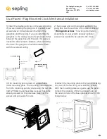 Preview for 18 page of Sapling 3100 series Installation Manual