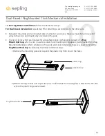 Preview for 21 page of Sapling 3100 series Installation Manual