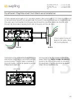 Preview for 22 page of Sapling 3100 series Installation Manual