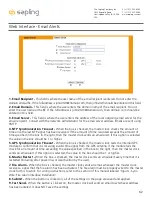 Preview for 62 page of Sapling NTP 8000 Series Installation Manual