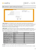 Preview for 64 page of Sapling NTP 8000 Series Installation Manual