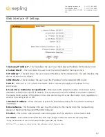 Preview for 67 page of Sapling NTP 8000 Series Installation Manual