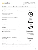 Preview for 12 page of Sapling SAI Series Installation Manual