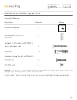 Preview for 16 page of Sapling SAI Series Installation Manual