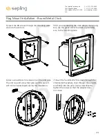 Preview for 24 page of Sapling SAI Series Installation Manual