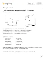 Preview for 4 page of Sapling SAM Series Installation Manual