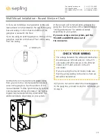 Preview for 10 page of Sapling SAM Series Installation Manual