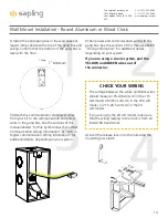 Preview for 14 page of Sapling SAM Series Installation Manual