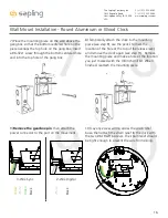 Preview for 16 page of Sapling SAM Series Installation Manual