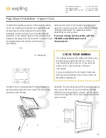 Preview for 37 page of Sapling SAM Series Installation Manual