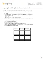 Preview for 5 page of Sapling SAP Series Installation Manual