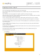 Preview for 9 page of Sapling SAP Series Installation Manual