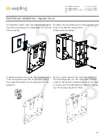 Preview for 27 page of Sapling SAP Series Installation Manual