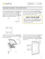 Preview for 31 page of Sapling SAP Series Installation Manual