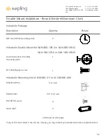 Preview for 52 page of Sapling SAP Series Installation Manual