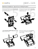 Preview for 26 page of Sapling Saw 4 Installation Manual