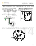 Preview for 44 page of Sapling Saw 4 Installation Manual