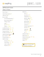 Preview for 2 page of Sapling SBP-31 Installation Manual