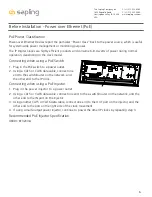 Preview for 6 page of Sapling SBP-31 Installation Manual