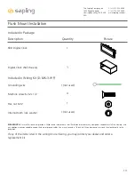 Preview for 13 page of Sapling SBP-31 Installation Manual