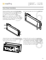 Предварительный просмотр 15 страницы Sapling SBP-31 Installation Manual