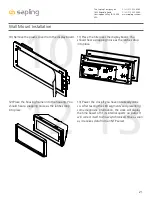 Preview for 21 page of Sapling SBP-31 Installation Manual