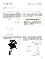 Preview for 24 page of Sapling SBP-31 Installation Manual