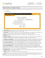 Preview for 48 page of Sapling SBP-31 Installation Manual