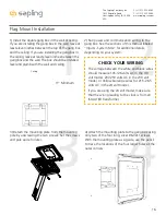 Preview for 16 page of Sapling SBT Series Installation Manual