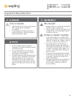 Preview for 3 page of Sapling SMA 4000 Series Installation Manual