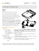 Preview for 10 page of Sapling SMA 4000 Series Installation Manual