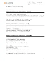 Preview for 26 page of Sapling SMA 5000 Series Installation Manual