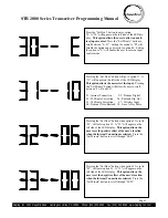 Preview for 5 page of Sapling STR 2000 Series Programming Manual