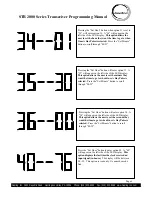 Preview for 6 page of Sapling STR 2000 Series Programming Manual