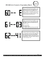 Preview for 9 page of Sapling STR 2000 Series Programming Manual