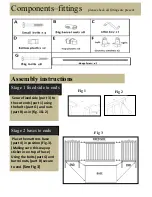 Предварительный просмотр 2 страницы Saplings Kerry cot Assembly Instructions