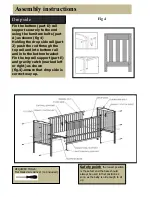 Предварительный просмотр 3 страницы Saplings Kerry cot Assembly Instructions