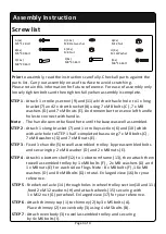 Предварительный просмотр 3 страницы Sapore oggi Assembly Instructions