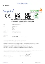 Preview for 3 page of Sapphire Audio 6-32 kW Installation Manual