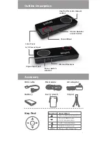 Предварительный просмотр 3 страницы Sapphire Audio Mini projector 101 Quick Start Manual