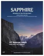 Preview for 1 page of Sapphire Audio SBCR24 Operator'S Manual