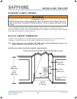 Preview for 10 page of Sapphire Audio SBCR24 Operator'S Manual